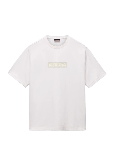 S-BOX LOGO SS 1 Cotton T-Shirt white whisper - T-shirt