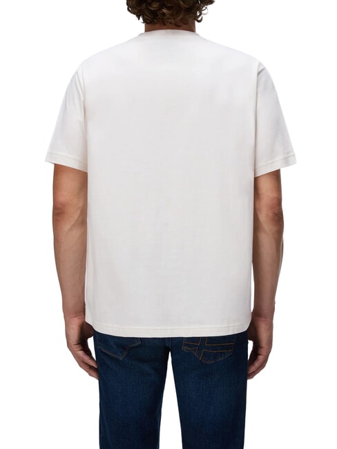 S-BOX LOGO SS 1 Cotton T-Shirt white whisper - T-shirt