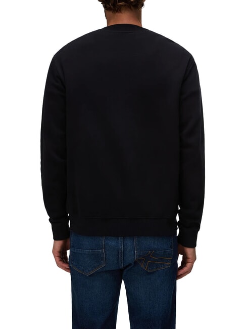 B-SMALL BOX C Cotton sweatshirt black beauty - Sweatshirts