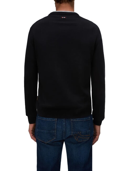 DROZ Crew neck sweater black 041 - Men's Sweaters