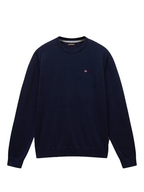 DROZ Crew neck sweater blu marine - Men's Sweaters