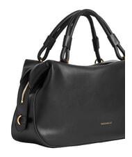 COCCINELLE LIZZIE Handbag with shoulder strap, in leather Black - Women&rsquo;s Bags - 3