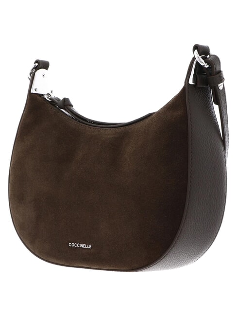 FUJIKO SUEDE BI Leather shoulder bag mud - Women&rsquo;s Bags