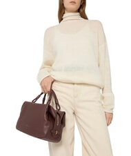 COCCINELLE LIZZIE Handbag with shoulder strap, in leather berry - Women&rsquo;s Bags - 2