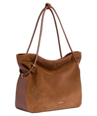 COCCINELLE LIZZIE SUED.BIM Suede shoulder bag cognac - Women&rsquo;s Bags - 3