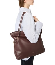 COCCINELLE LIZZIE Leather shoulder shopping bag berry - Women&rsquo;s Bags - 2