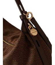 BORBONESE PRIVE L Shoulder bag, with shoulder strap chestnut - Women&rsquo;s Bags - 4