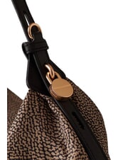 BORBONESE PRIVE Shoulder bag, with shoulder strap OP / NATURAL / BLACK - Women&rsquo;s Bags - 3