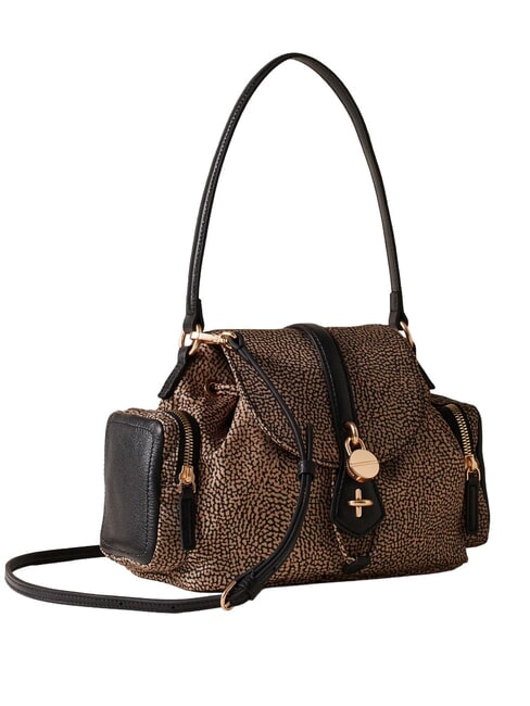 POCHE Shoulder bag, with shoulder strap OP / NATURAL / BLACK - Women&rsquo;s Bags