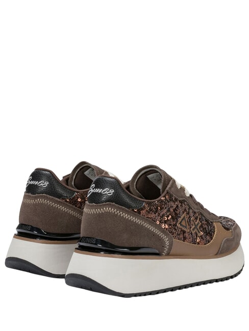 BIG ALLY SEQUIN Sneakers Brown - Women&rsquo;s shoes