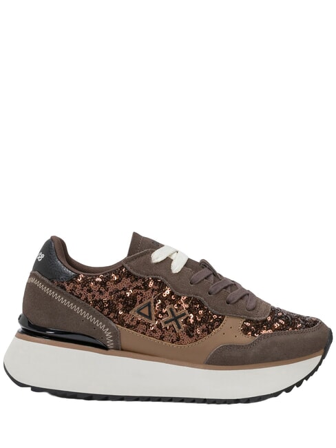 BIG ALLY SEQUIN Sneakers Brown - Women&rsquo;s shoes