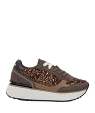 SUN68 BIG ALLY SEQUIN Sneakers Brown - Women&rsquo;s shoes - 2