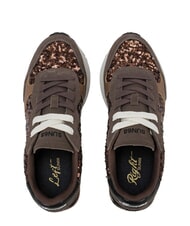 SUN68 BIG ALLY SEQUIN Sneakers Brown - Women&rsquo;s shoes - 3