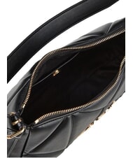 LOVE MOSCHINO EMBOSSED QUILTED Shoulder bag, adjustable Black - Women&rsquo;s Bags - 3