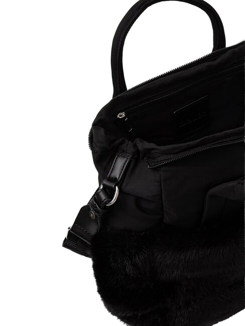 PADDED Handbag, with shoulder strap BLACK - Women&rsquo;s Bags