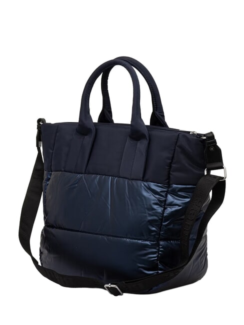 PADDED Shopping Bag with shoulder strap BLUE - Women&rsquo;s Bags
