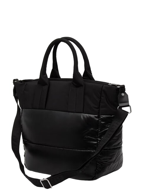PADDED Handbag with shoulder strap BLACK - Women&rsquo;s Bags
