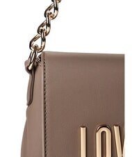 LOVE MOSCHINO BOLD LOVE Shoulder bag, adjustable mud - Women&rsquo;s Bags - 4