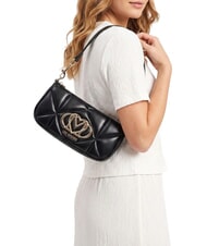 LOVE MOSCHINO EMBOSSED QUILTED Shoulder bag Black - Women&rsquo;s Bags - 2