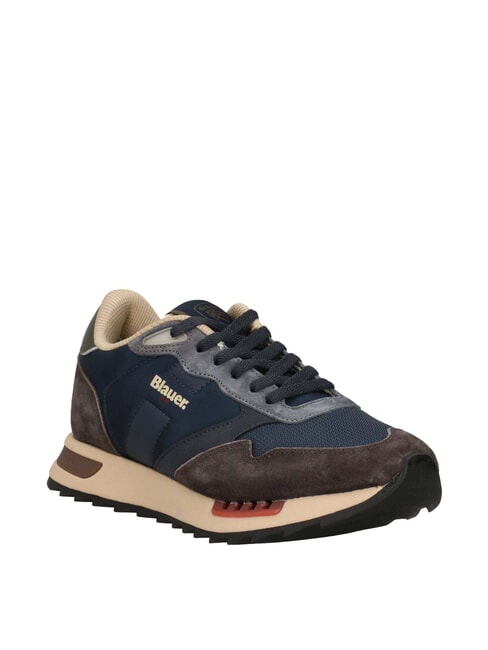 RYDER Sneakers navy/brown - Men&rsquo;s shoes