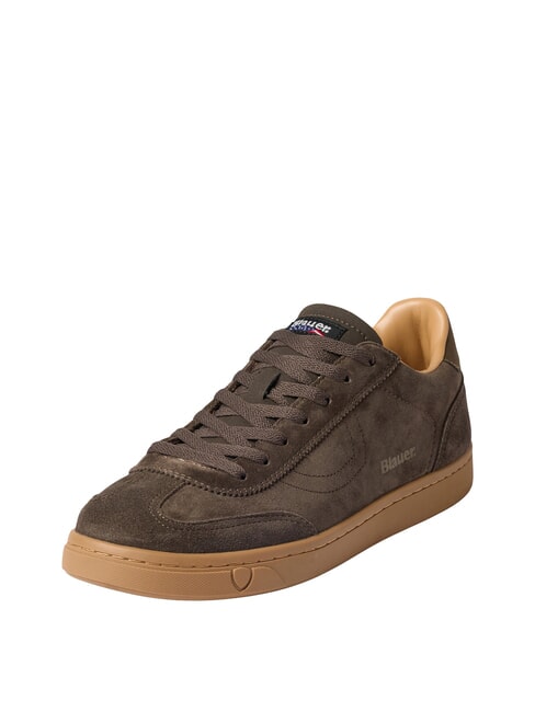 LOWELL Leather sneakers brown - Men&rsquo;s shoes