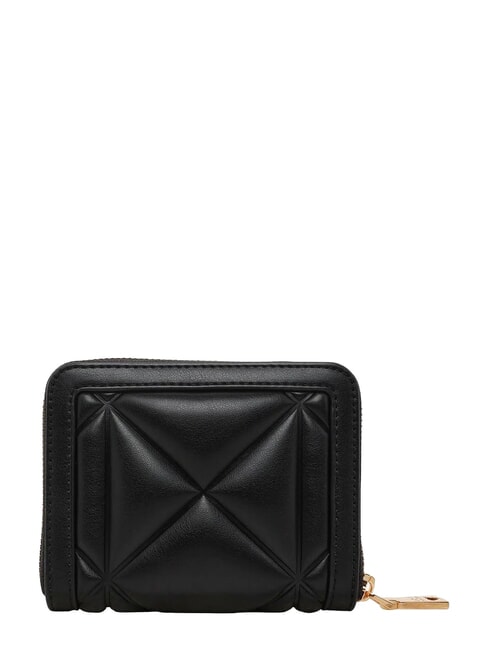 EMBOSSED QUILTED Compact, zip-around wallet Black - Women&rsquo;s Wallets