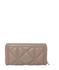 LOVE MOSCHINO EMBOSSED QUILTED Large zip-around wallet - Women&rsquo;s Wallets