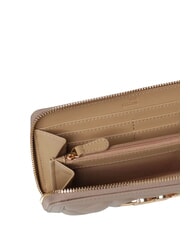 LOVE MOSCHINO EMBOSSED QUILTED Large zip-around wallet sand - Women&rsquo;s Wallets - 4