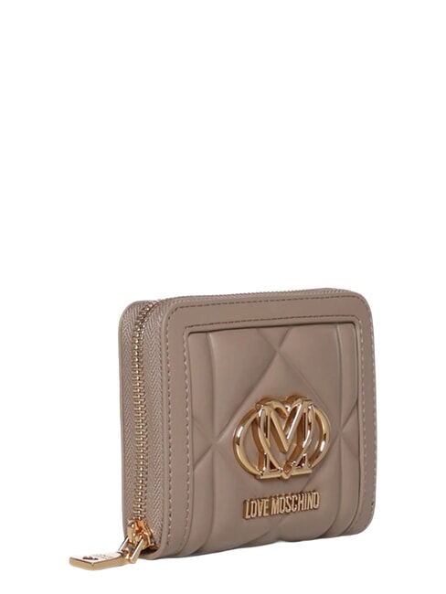 EMBOSSED QUILTED Compact, zip-around wallet sand - Women&rsquo;s Wallets