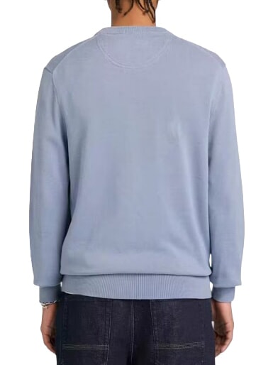 WILLIAMS RIVER Crewneck sweater medium blue - Men's Sweaters