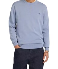 TIMBERLAND WILLIAMS RIVER Crewneck sweater medium blue - Men's Sweaters - 3