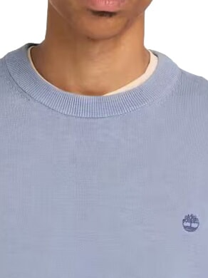 WILLIAMS RIVER Crewneck sweater medium blue - Men's Sweaters