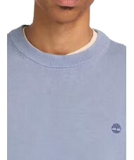 TIMBERLAND WILLIAMS RIVER Crewneck sweater medium blue - Men's Sweaters - 4