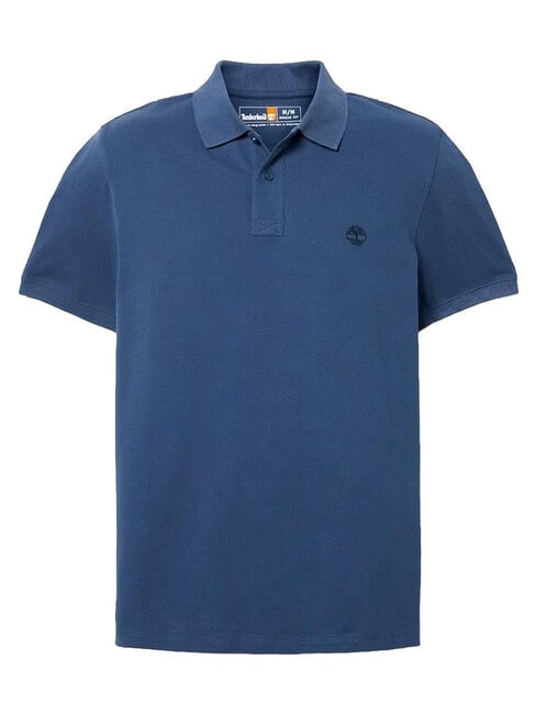 OYSTER RIVER Short-sleeved polo shirt, pure cotton ocean - Polo shirt