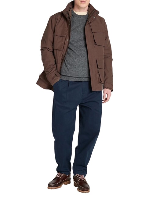 MERINO Crewneck sweater in wool blend dgh-obsn - Men's Sweaters