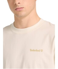 TIMBERLAND MAGNET Short-sleeved T-shirt, pure cotton vintage white - T-shirt - 3
