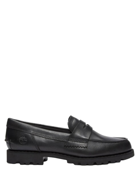 NOREEN Leather moccasins black full grain - Women&rsquo;s shoes