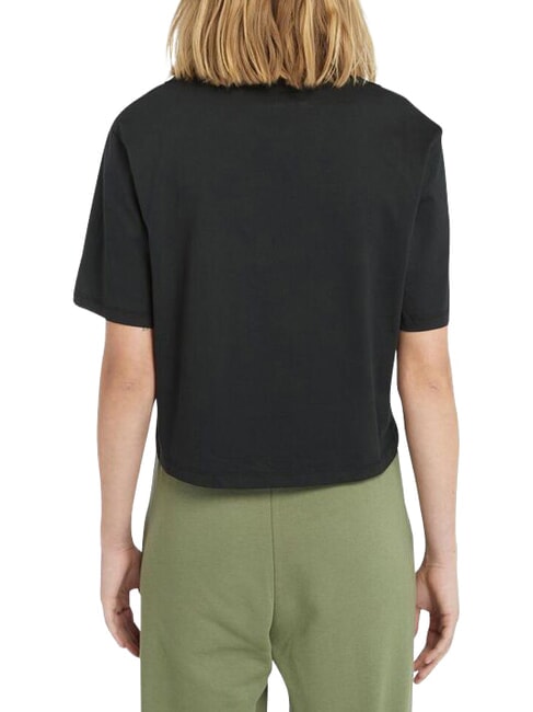 STACK LOGO  Cotton T-Shirt BLACK - T-shirt