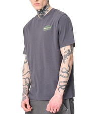 TIMBERLAND GAS STATION Short-sleeved T-shirt, pure cotton blackened pearl - T-shirt - 4