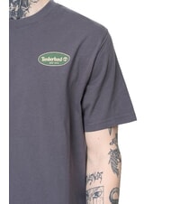 TIMBERLAND GAS STATION Short-sleeved T-shirt, pure cotton blackened pearl - T-shirt - 5