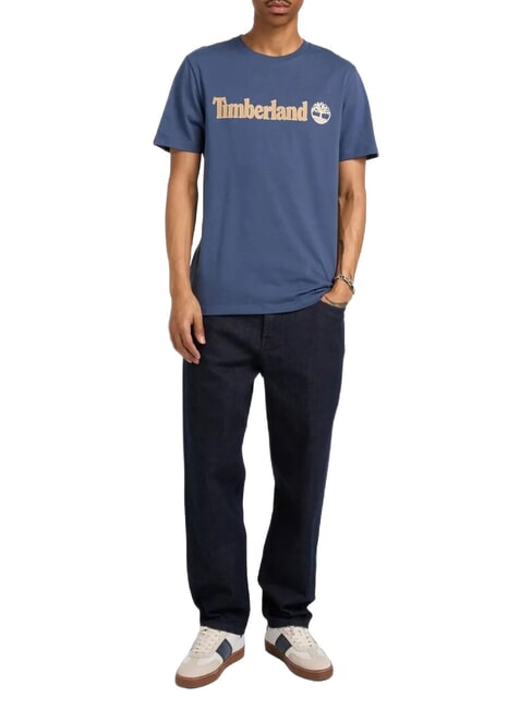 KENNEBEC RIVER LINEAR LOGO Cotton T-shirt ocean - T-shirt