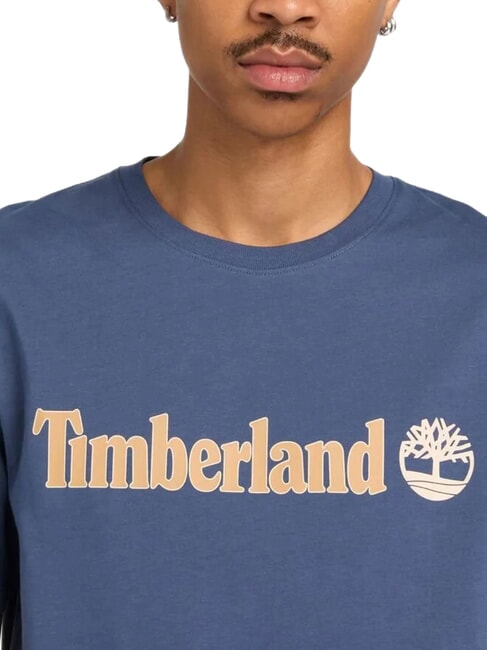 KENNEBEC RIVER LINEAR LOGO Cotton T-shirt ocean - T-shirt