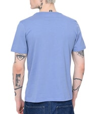TIMBERLAND KENNEBEC RIVER LINEAR LOGO Cotton T-shirt medium blue - T-shirt - 2