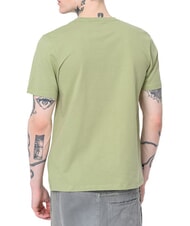 TIMBERLAND KENNEBEC RIVER LINEAR LOGO Cotton T-shirt light green - T-shirt - 2