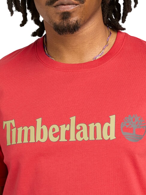 KENNEBEC RIVER LINEAR LOGO Cotton T-shirt American beauty - T-shirt