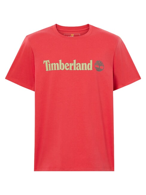 KENNEBEC RIVER LINEAR LOGO Cotton T-shirt American beauty - T-shirt