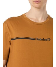 TIMBERLAND TIER3 Pure cotton T-shirt wheat boot - T-shirt - 3