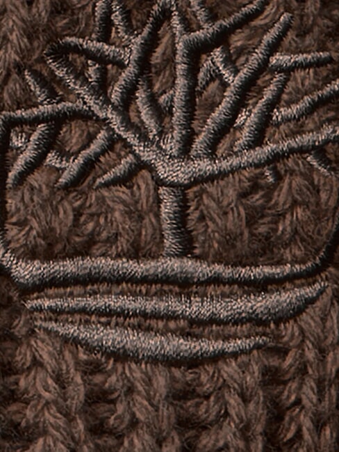 WOOL Wool blend hat chocolate - Hats