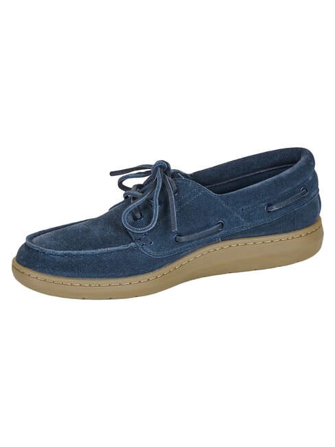 PORTOFINO Leather moccasin navy suede - Men&rsquo;s shoes