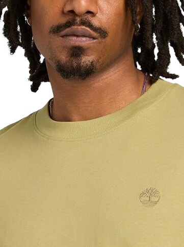 DUNSTAN RIVER Cotton T-Shirt light green - T-shirt
